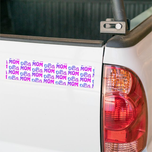 Pegatina Para Coche Mamá Perro (En Camión)