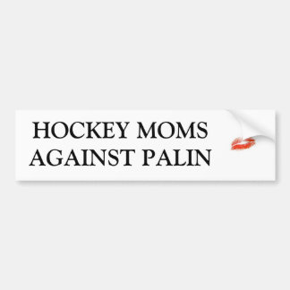 Pegatina Para Coche Mamáes del hockey contra Palin