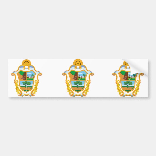 Pegatina Para Coche Manaus Amazonas, el Brasil (Frente)