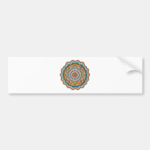 Pegatina Para Coche mandala de varios colores