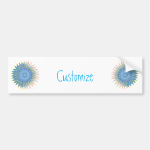 Pegatina Para Coche Mandala Lotus Blossom Thunder_Cove