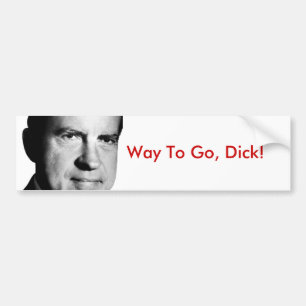 Pegatina Para Coche ¡Manera de ir, Dick!