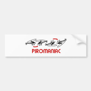 Pegatina Para Coche Maniaco de Piro
