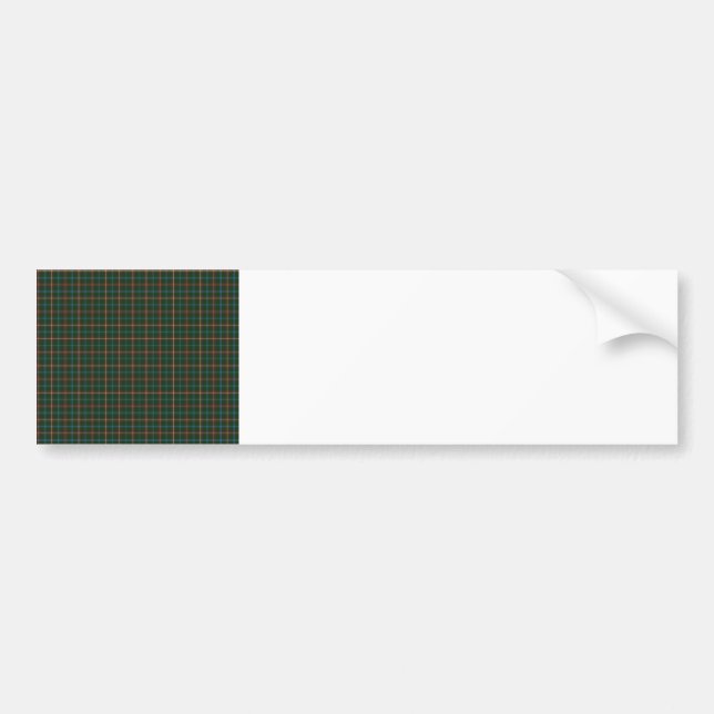 Pegatina Para Coche Manitoba tartan (Frente)