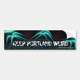 Pegatina Para Coche "MANTENGA PORTLAND EXTRAÑA"--Bumpersticker