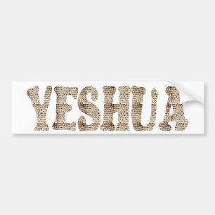 Pegatina Para Coche Manuscrit del effet de Yeshua