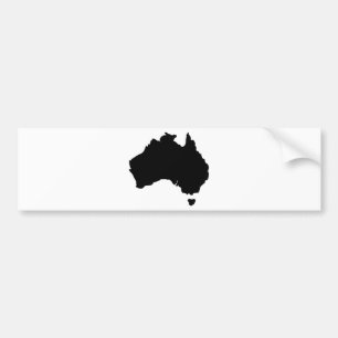 Pegatina Para Coche Mapa de Australia