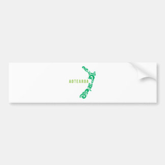 Pegatina Para Coche Mapa neozelandés Aotearoa Nueva Zelanda Gift Idea