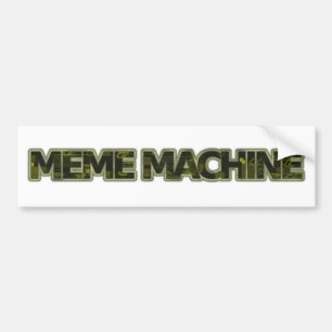 Pegatina Para Coche Máquina de Meme