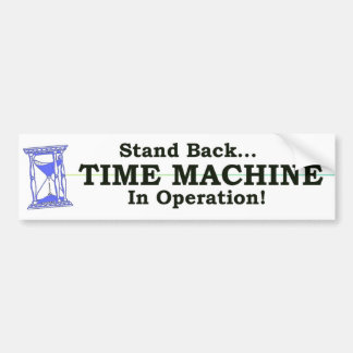 Pegatina Para Coche Máquina de tiempo