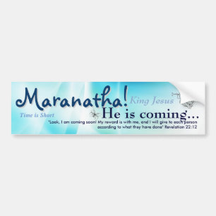 Pegatina Para Coche Maranatha