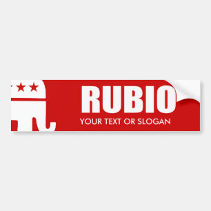 PEGATINA PARA COCHE MARC RUBIO 2012