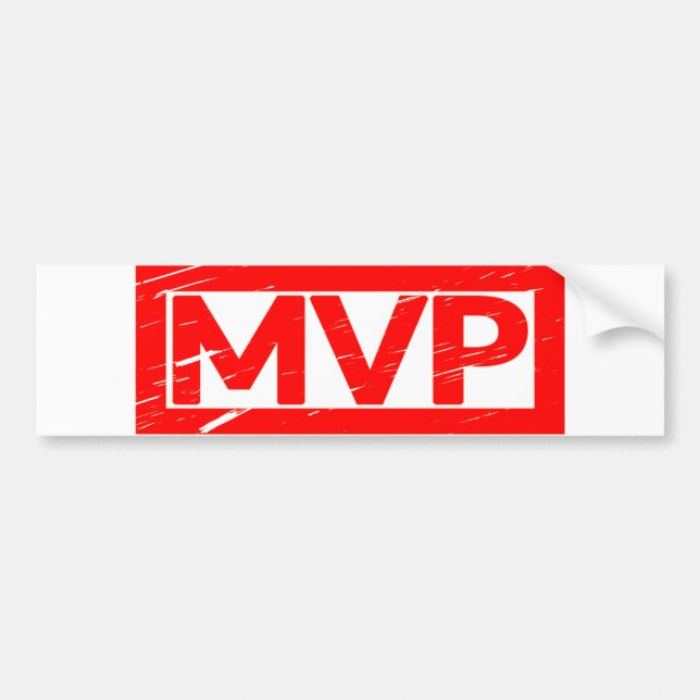 Pegatina Para Coche Marca MVP (Frente)