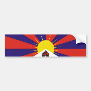 Pegatina Para Coche Marca tibetana Bumpersticker