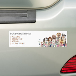 Pegatina Para Coche Marcado de Perros