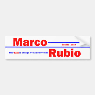 Pegatina Para Coche Marco Rubio 3