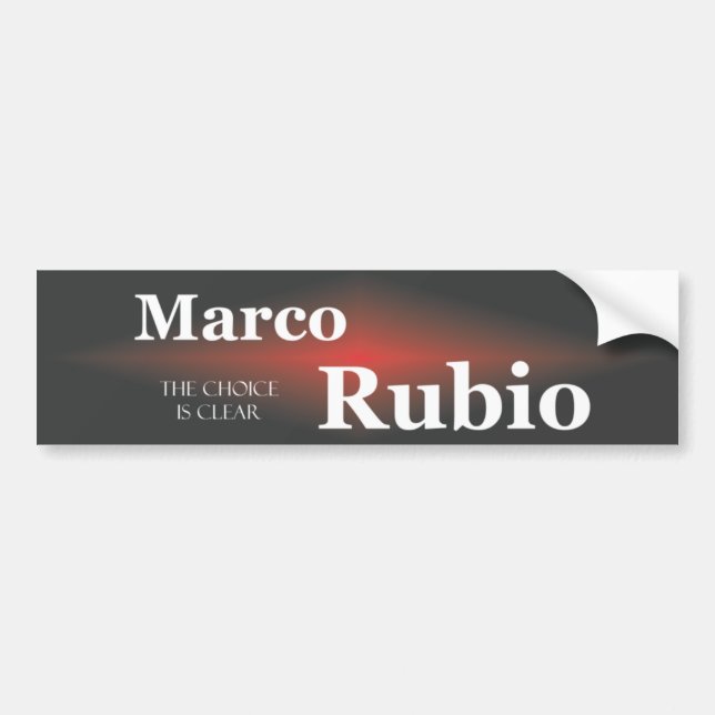 Pegatina Para Coche Marco Rubio 5,1 (Frente)