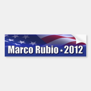 Pegatina Para Coche Marco Rubio para el presidente