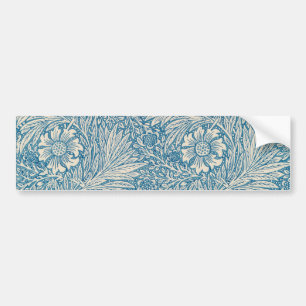 Pegatina Para Coche Marigoldes Azules (por William Morris)