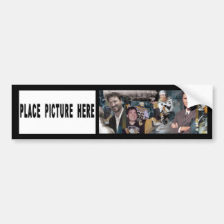 Pegatina Para Coche Mario Mosaic Bumper Sticker con foto individual