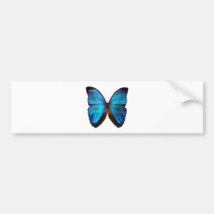 Pegatina Para Coche Mariposa azul