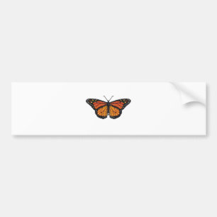 Pegatina Para Coche Mariposa de monarca Bedazzled