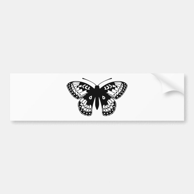 Pegatina Para Coche Mariposa del Fritillary (Frente)