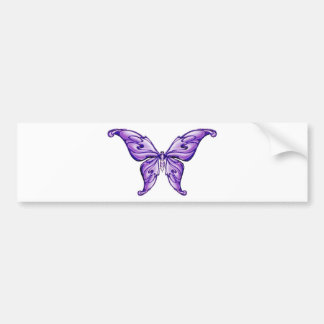 Pegatina Para Coche mariposa púrpura linda