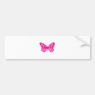Pegatina Para Coche Mariposa rosada