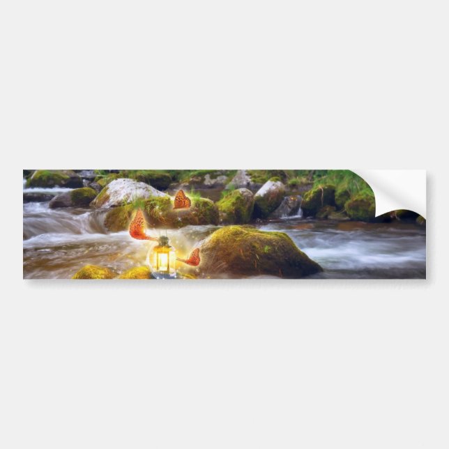 Pegatina Para Coche Mariposas (Frente)