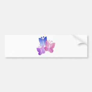 Pegatina Para Coche Mariposas de colores