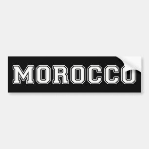 Pegatina Para Coche Marruecos