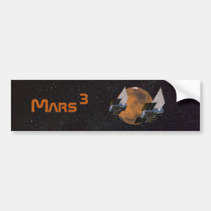 Pegatina Para Coche Mars Cubed por MarCO CubeSats