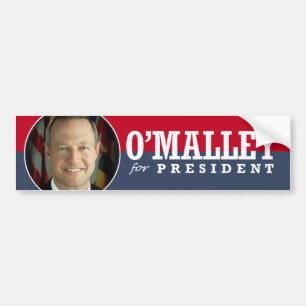 PEGATINA PARA COCHE MARTIN OMALLEY 2016