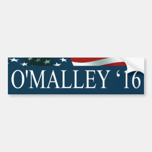 Pegatina Para Coche Martin O'Malley presidente en 2016
