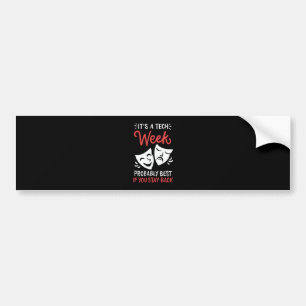 Pegatina Para Coche Máscaras de teatro
