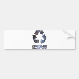 Pegatina Para Coche Materia reciclada de la estrella