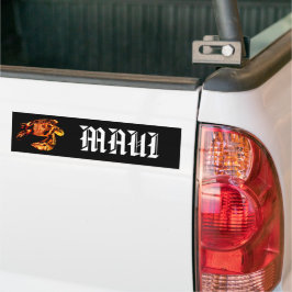 Pegatina Para Coche MAUI - Honu Lava tribal