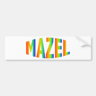 PEGATINA PARA COCHE MAZEL