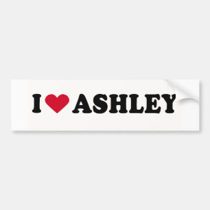 PEGATINA PARA COCHE ME ENCANTA ASHLEY