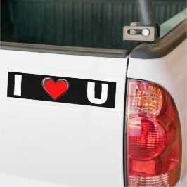 PEGATINA PARA COCHE ME ENCANTA EL "CORAZÓN"