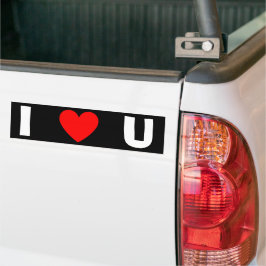 PEGATINA PARA COCHE ME ENCANTA EL "CORAZÓN"