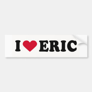 PEGATINA PARA COCHE ME ENCANTA ERIC
