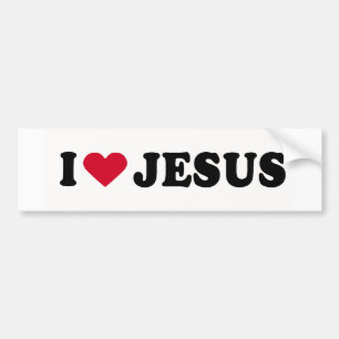 PEGATINA PARA COCHE ME ENCANTA JESÚS