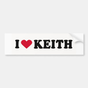 PEGATINA PARA COCHE ME ENCANTA KEITH
