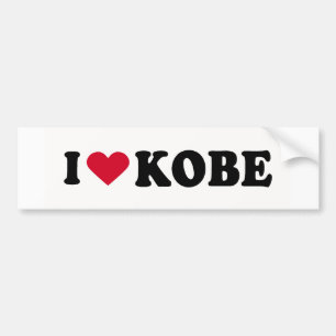 PEGATINA PARA COCHE ME ENCANTA KOBE