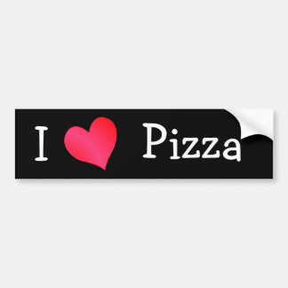 Pegatina Para Coche Me encanta la pizza