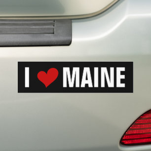PEGATINA PARA COCHE ME ENCANTA MAINE