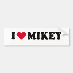 PEGATINA PARA COCHE ME ENCANTA MIKEY