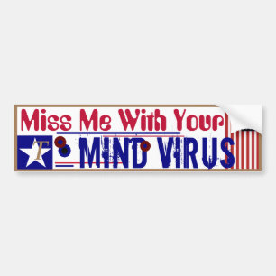 Pegatina Para Coche Me Extraño Con Tu Virus Mental